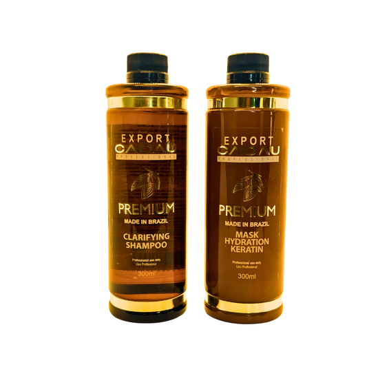 KIT SHAMPOO Y ACONDICIONADOR CUIDADO POST ALISADOS Y BOTOX EXPORT CACAO